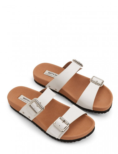Sandales blanches Ibaka