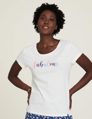 T-shirt en coton bio Fabulous
